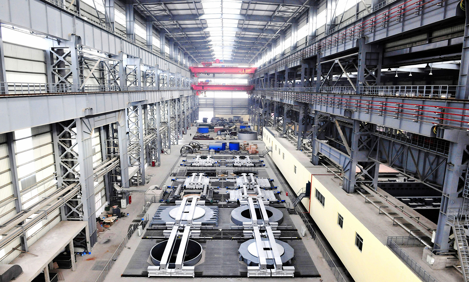 井式電爐群：最深25m；井式水油槽：最深28m