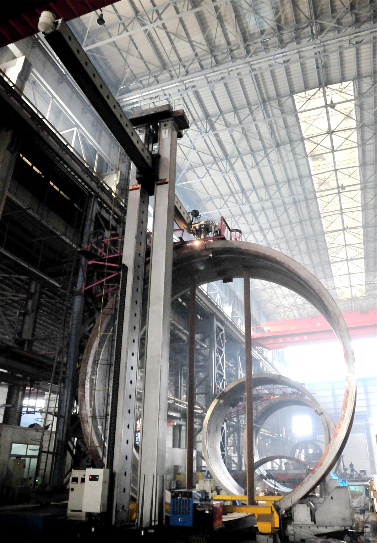 Φ14×10m 自動(dòng)焊接操作中心