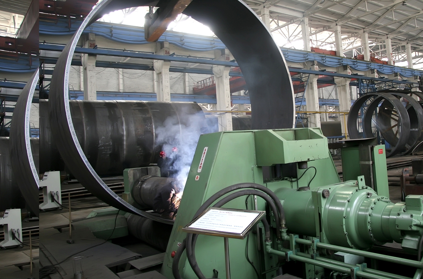 105×4000mm卷板機(jī)