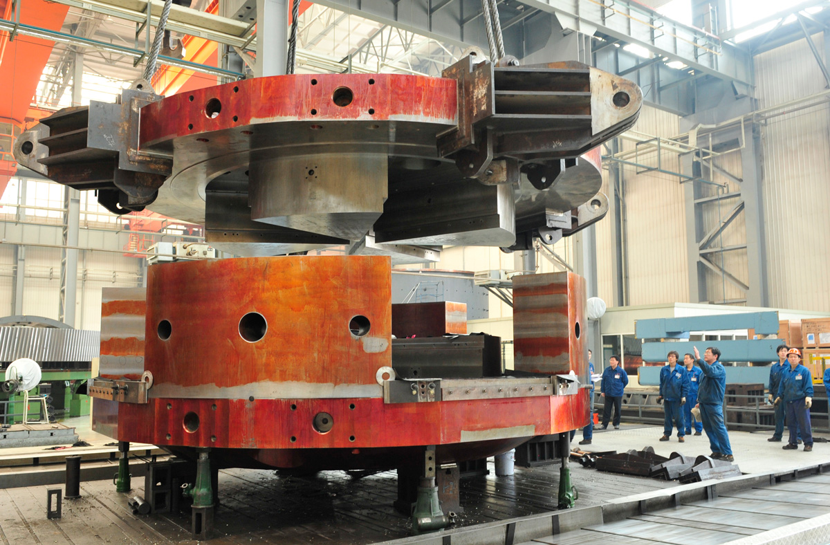 國家原子能科學(xué)院100MeV強流質(zhì)子回旋加速器主磁鐵