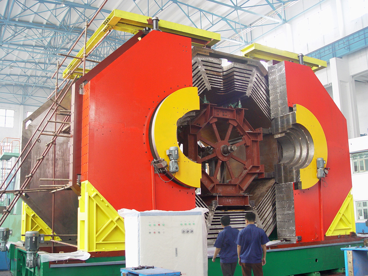 中科院正負(fù)電子對撞機譜儀機械系統(tǒng)