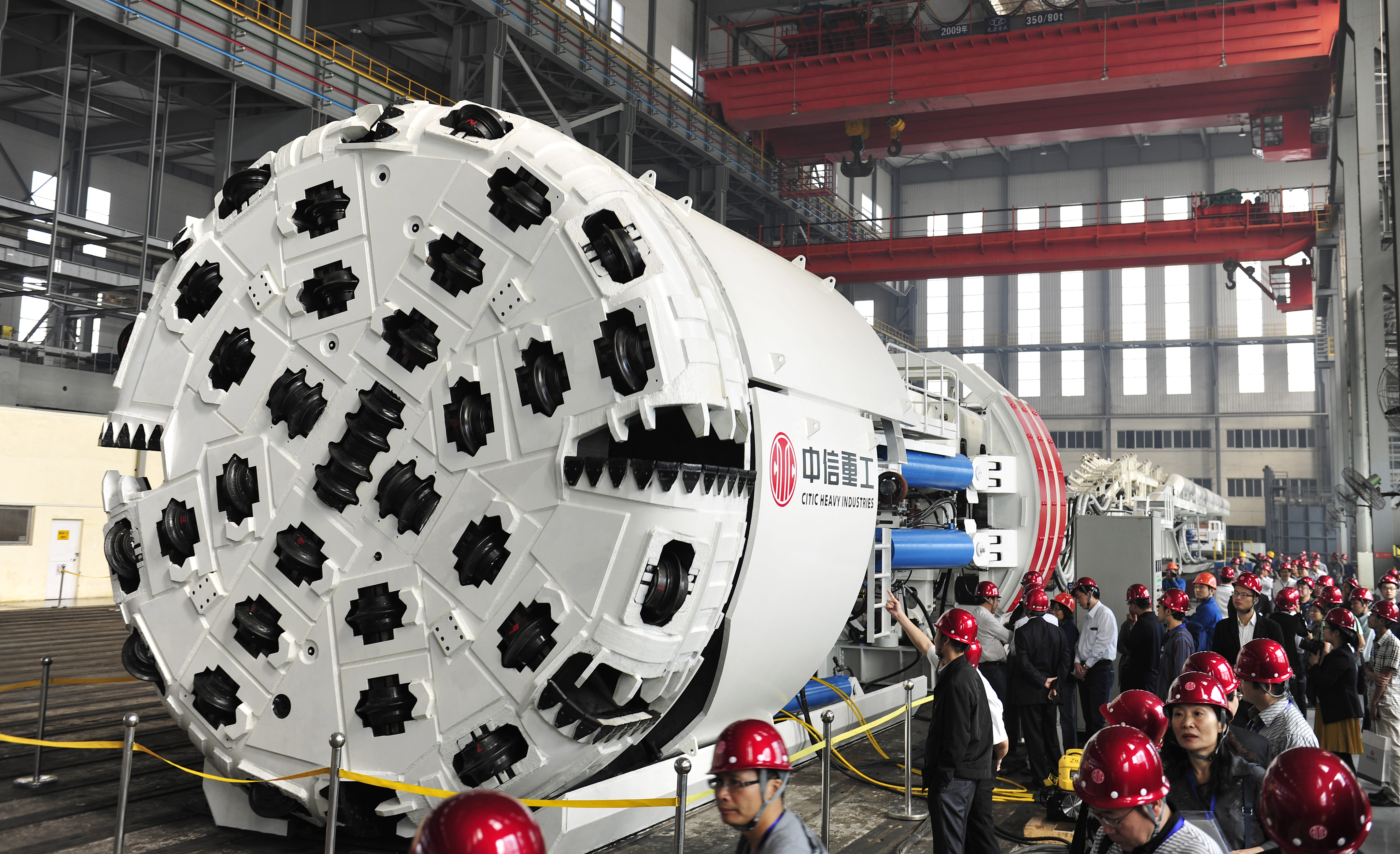 敞開式硬巖掘進機（TBM）