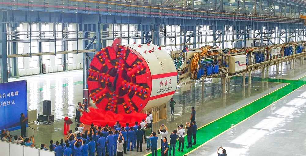 “牡丹號”盾構機