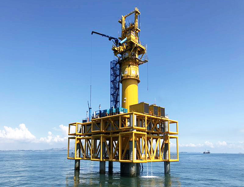 海上風(fēng)電嵌巖樁鉆機(jī)